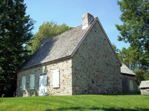 Maison LeBer-LeMoyne, Lachine, constructed in 1669 on the sit BFK-6 (picture by Jean Gagnon). Now The Lachine Museum